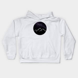 Night court - milky way Kids Hoodie